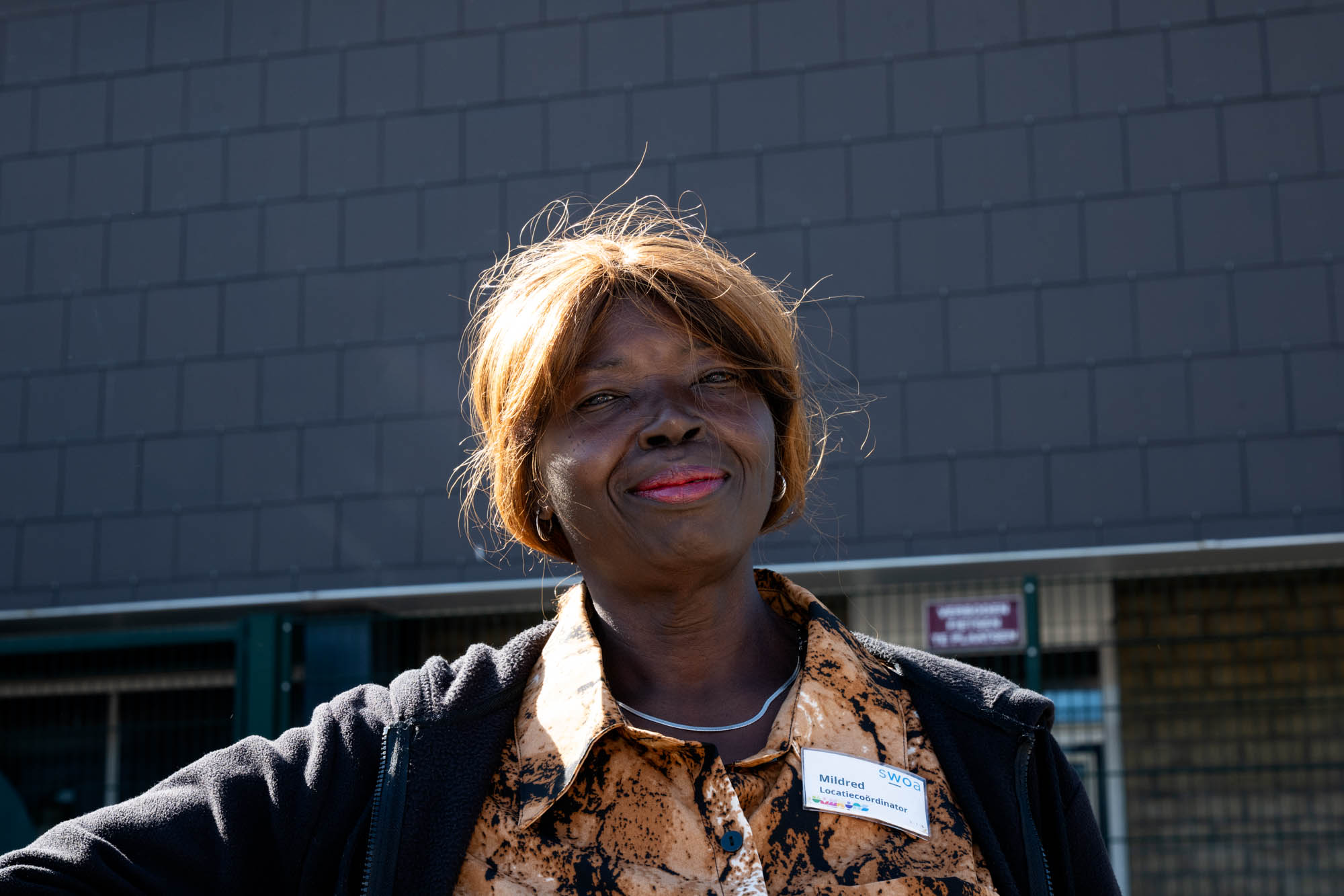 Portret Mildred, locatiecoördinator SWOA